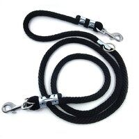 Vodítko okrúhle prepínacie 16mm / 250 cm čierne